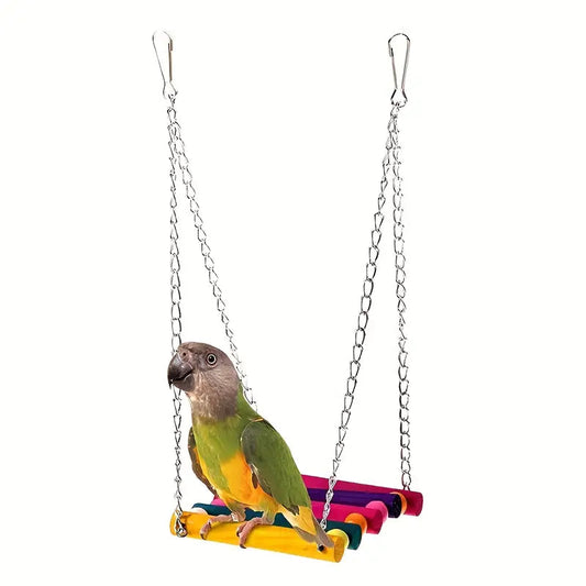BirdToys - Houten Vogelschommel