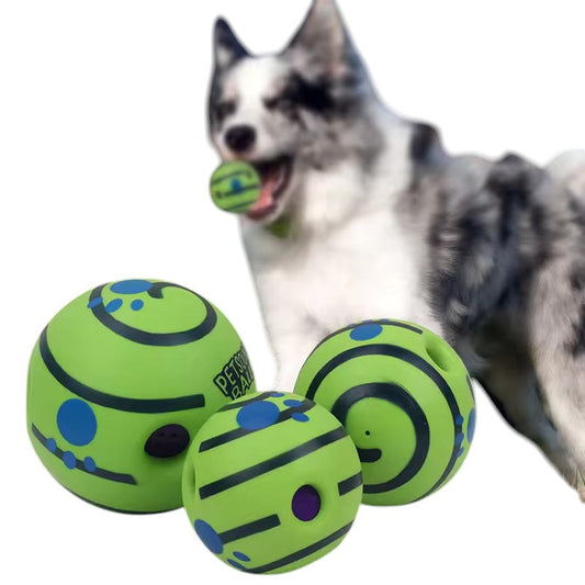 Interactieve Rubbere Speelbal – Kauwspeeltje voor Honden & Katten