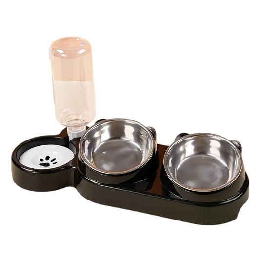 2-in-1 Voerbak- en Waterdispenser voor Huisdieren